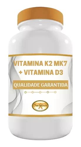 Vitamina D3 10 000ui Vit K2 Mk7 100mcg C 240 Cápsulas Parcelamento