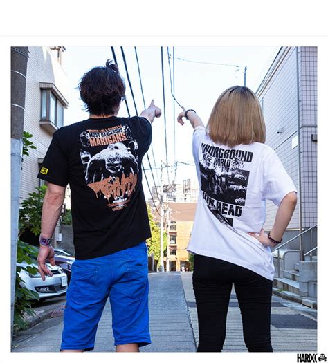 楽天市場 ハードコアチョコレート HARDCORE CHOCOLATE JUNKHEAD バカ兄弟 地下迷宮ブラック SS TEE T BK Tシャツ 半袖