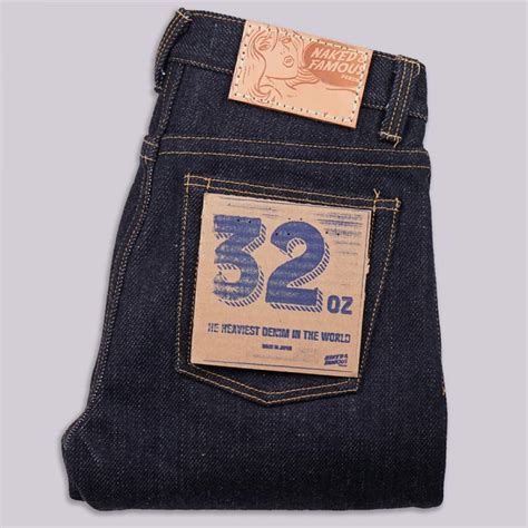 Джинсы Naked and Famous Weird Guy Super Heavyweight oz Selvedge Indigo