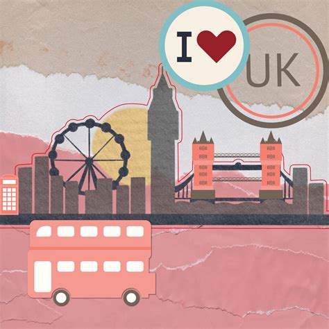 London UK Travel Poster Free Stock Photo - Public Domain Pictures