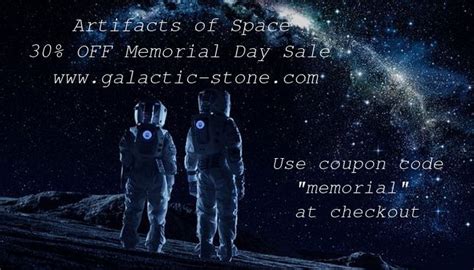 Space Memorial Day Sale