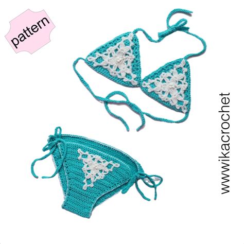 Crochet Baby Bikini Pattern Swimsuit And Top Etsy