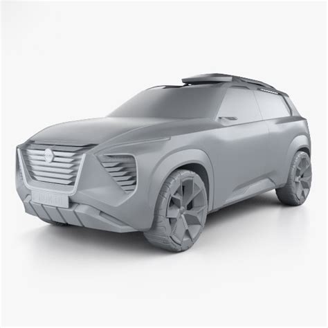 3d Model Nissan Xmotion X Turbosquid 1402635