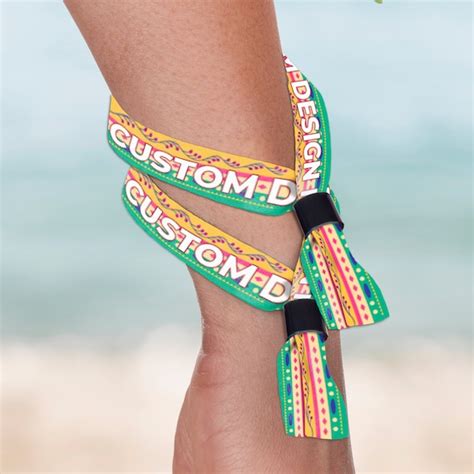 Custom Personalised Fabric Wristbands For Event Festival Etsy
