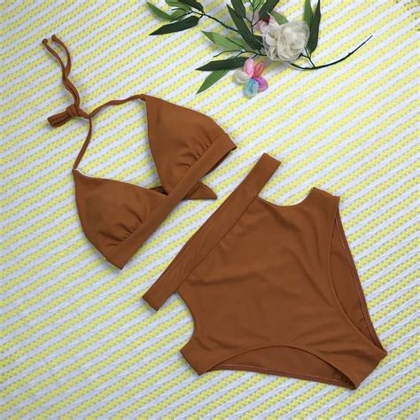 Women S Solid Color Swimsuit Hot Sales Bikini Set Bathing Suit Underwear China Bathing Suit