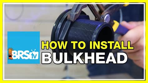 How To Install A Bulkhead Brstv How To Youtube