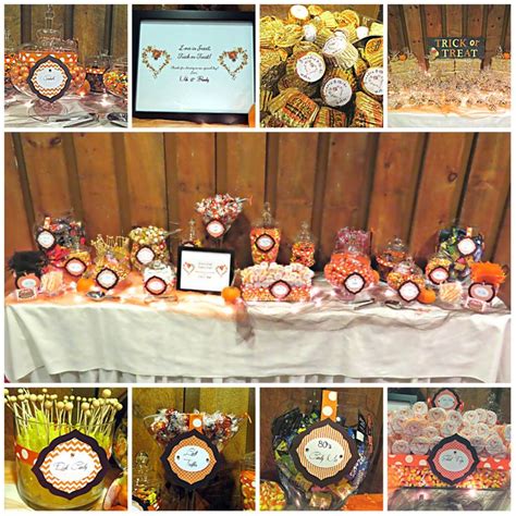 2013 Fall Theme Candy Buffet The Smith Barn At Brooksby Farms In