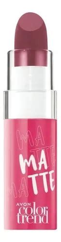 L Piz Labial Matte Color Trend Avon Color Nude Mercadolivre