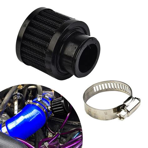 12mm Round Crank Case Engine Breather Oil Air Filter Car Motorcycle Quad Bike Ebay