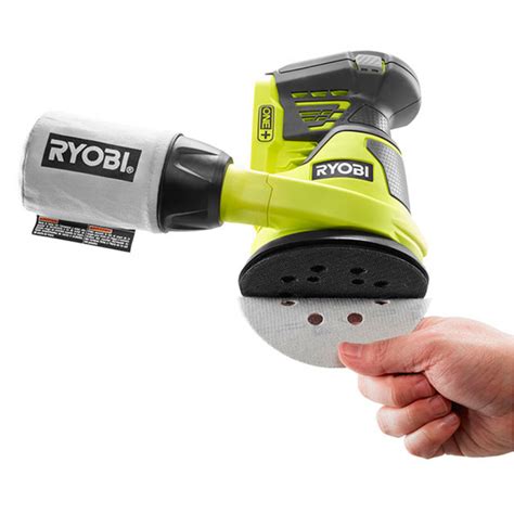 Аккумуляторная эксцентриковая шлифмашина RYOBI R18ROS-0: цена ...