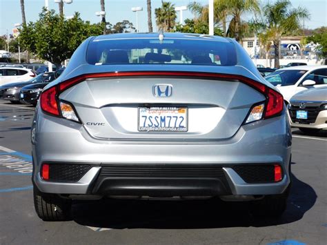 Certified Pre Owned Honda Civic Coupe Ex L Dr Car In Signal Hill