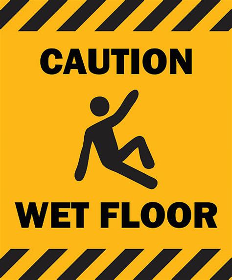 2 400 Caution Slippery Sign Illustrations Royalty Free Vector Graphics And Clip Art Istock