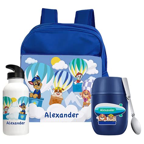 Order Essmak Paw Patrol Hot Air Balloon Pc Set Thermos Pack Now Jomla Ae
