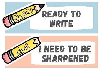 sharp dull pencil labels  michelle zapien garcia tpt