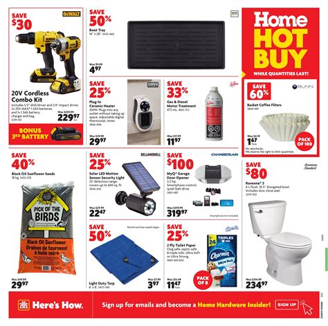 Home Hardware Atlantic Flyer December 19 To January 1