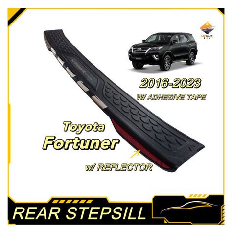 Toyota Fortuner To Rear Bumper Step Sill Stepsill Guard