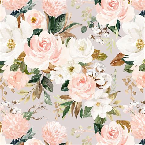 Boho Flower Wallpapers Wallpaper Cave
