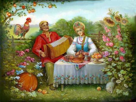 Федоскинская миниатюра — Блог Три и ночка