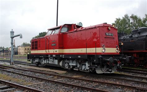 110 101 steht am 28.08.10 im Bw Nossen. Sie rangierte vorher noch ...