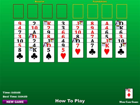 how to play freecell solitaire