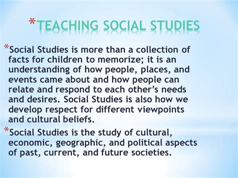 Teaching Social Studies Ppt Download