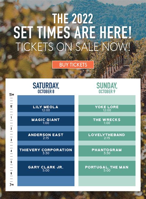 Sonoma Harvest Music Festival Schedule Sonoma Harvest Music Festival