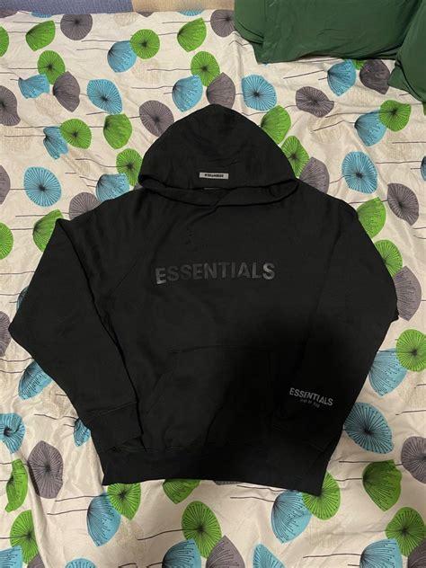 Essential hoodie, Men's Fashion, Tops & Sets, Hoodies on Carousell