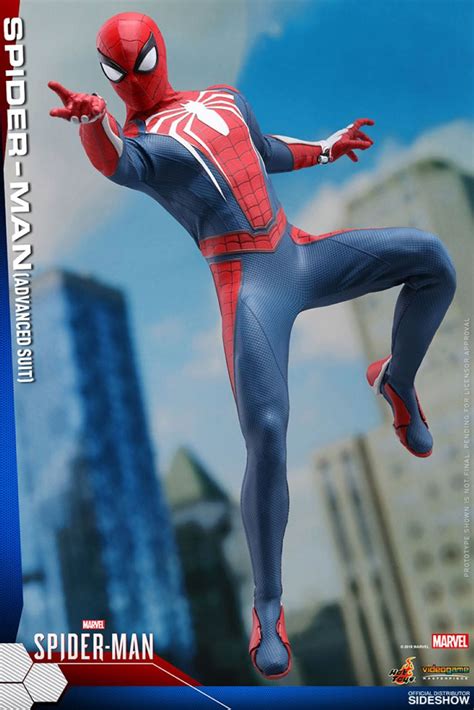 Hot Toys Spider Man Advanced Suit Sixth Scale Figure By Hot Toys
