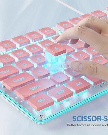 Amazon Surmen Gt Wireless Mechanical Gaming Keyboard Hot Swappable Layout Keys