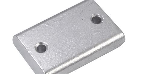 Rechteckige Anode - Zinkanodenboot - MTO Nautica Store