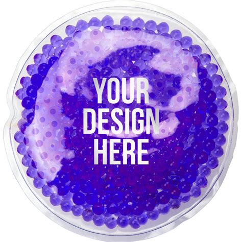 Custom Round GelBead Hot Cold Packs