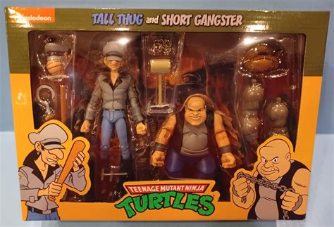 Neca Tmnt Tall Thug And Short Gangster 2 Pack Target Exclusive Tmnt