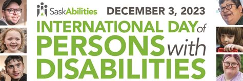 International Day of Persons with Disability 2023 - SaskAbilities