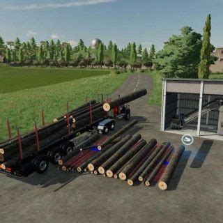 Fliegl Timber Runner Autoload Wood V Fs Mod Farming Simulator Mod