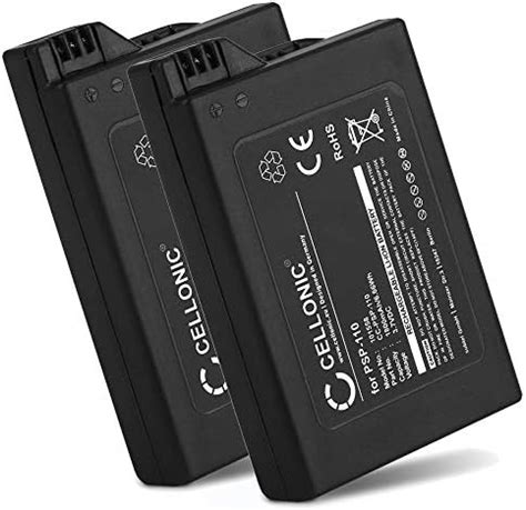 2X CELLONIC Batería Premium Compatible con Sony PSP 1000 PSP 1004