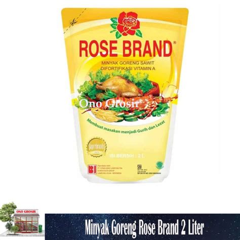 Minyak Goreng Rose Brand Liter Ono Grosir Lazada Indonesia