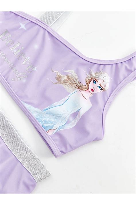 LC Waikiki LCW Kids Elsa Baskılı Kız Çocuk Bikini Fiyatı Yorumları Trendyol