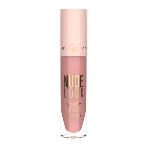Purchase Golden Rose Nude Look Velvety Matte Lip Color 03 Rosy Nude Online At Best Price In