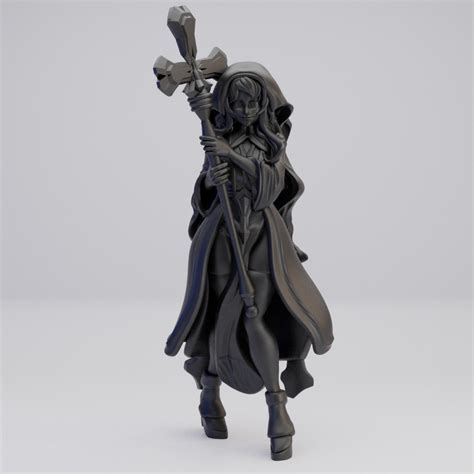 Hot Goblin 若い巫女の少女 ミニチュア ホットゴブリン TRPG 聖職者