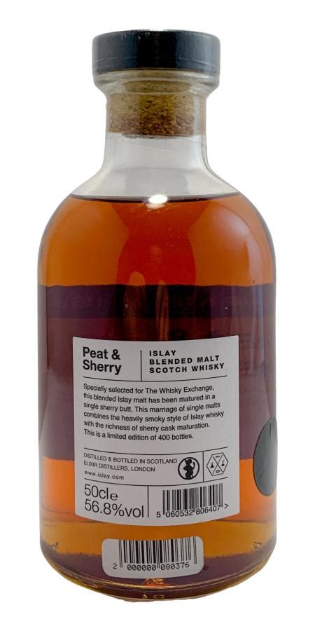 Peat Sherry Islay Blended Malt Scotch Whisky ElD Ratings And