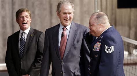 George W Bush Offers Tough Trump Takedown In Campaign Debut World