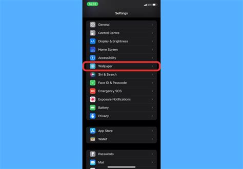 how to change my screensaver on my iphone