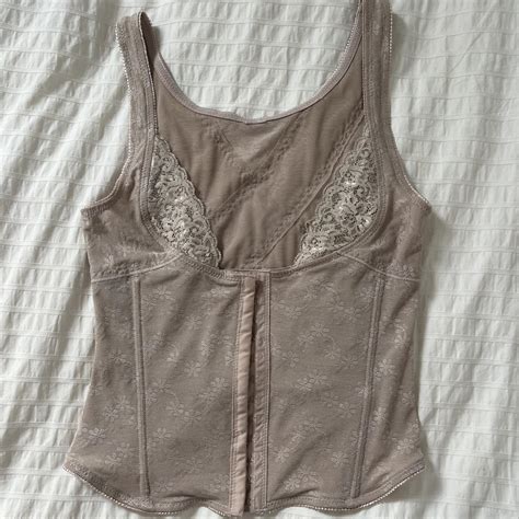 Vintage Corset Lingerie Piece Size Small Depop