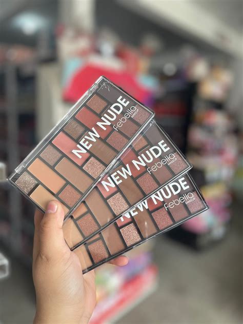 Paleta De Sombra New Nude Febella Distribuidora Dos Cosmeticos