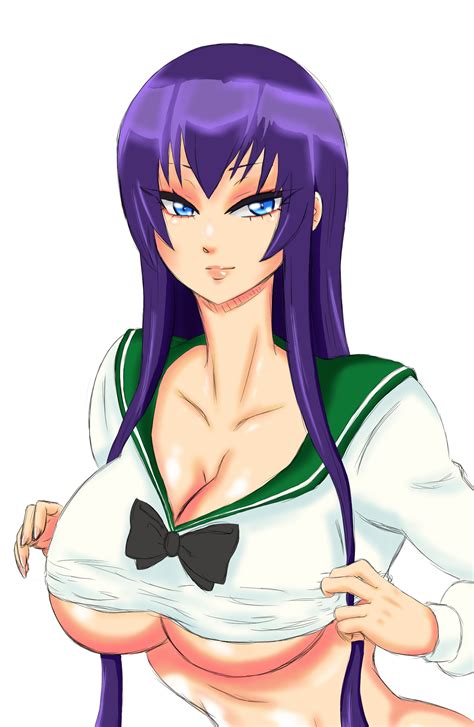 Busujima Saeko By Nexus Sig Hentai Foundry