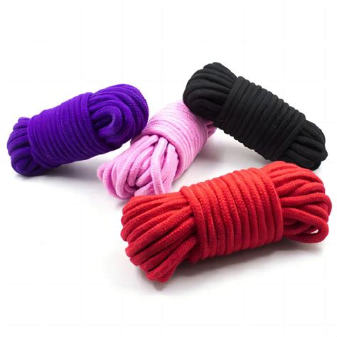 Soft Cotton Rope BDSM Shibari Restraints Rope Cord Binding Binder Restraint SM Play Sex Toys