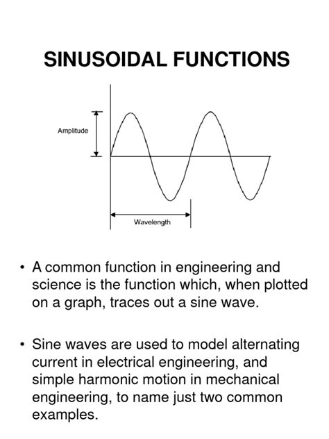 Sine Wave Functions B | PDF | Amplitude | Sine Wave