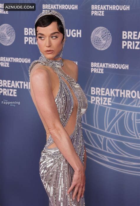 Katy Perry Sexy Shows Off Her Hot Boobs In A Sparking Gown At Th Breakthrough Prize Ceremony