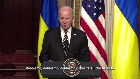 Biden E Gli Aiuti A Kiev Putin Punta A Fallimento Degli Usa Servono