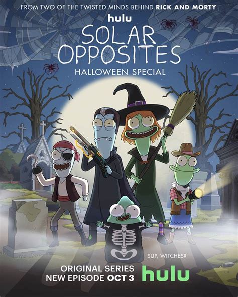 Hulu Releases Trailer And Key Art For The Solar Opposites Halloween